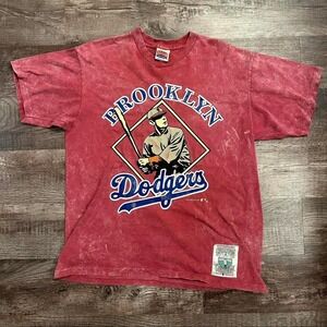 vintage Brooklyn Dodgers shirt large‎
